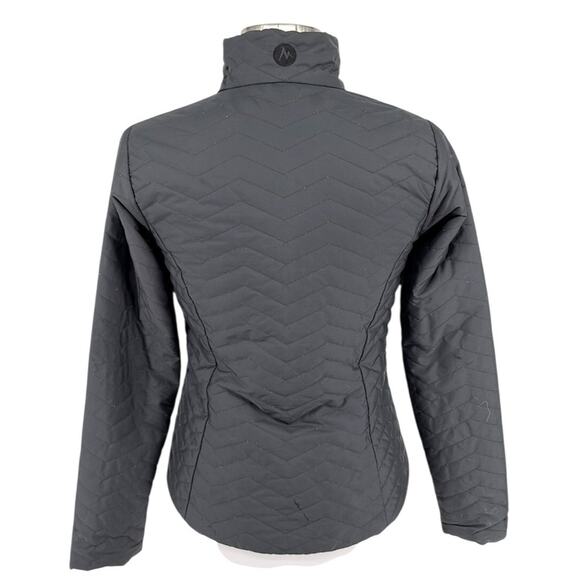 Marmot Women’s Lightweight Gray Reversible Zip Up Quilted Jacket Size XS - Picture 2 of 16